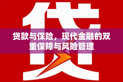 大寮贷款与保险，现代金融的双重保障与风险管理