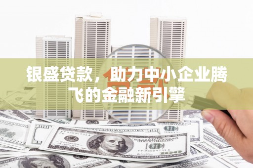 大寮银盛贷款，助力中小企业腾飞的金融新引擎