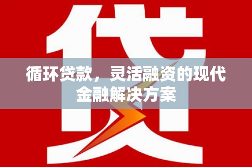 大寮循环贷款，灵活融资的现代金融解决方案