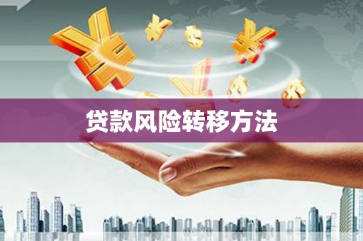 大寮贷款风险转移方法