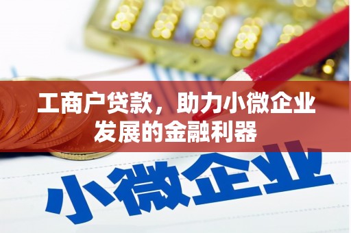 大寮工商户贷款，助力小微企业发展的金融利器