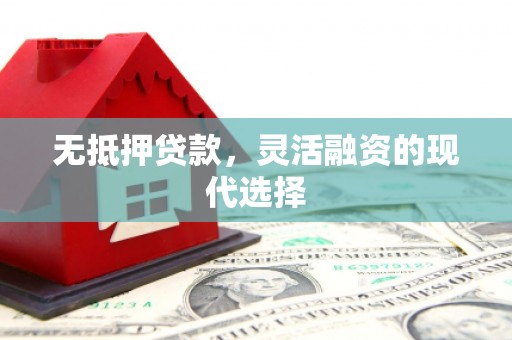 大寮无抵押贷款，灵活融资的现代选择