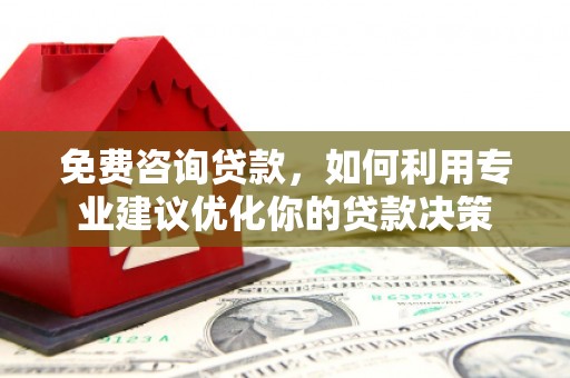 大寮免费咨询贷款，如何利用专业建议优化你的贷款决策